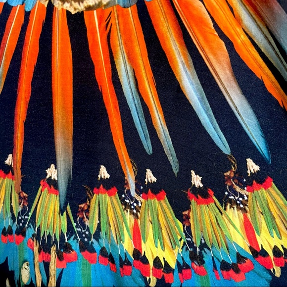 Jean Paul Gaultier Vintage Soleil Designer 1990s Printed Halter Dress - Picture 13 of 14